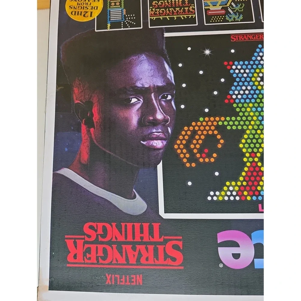 Netflix Stranger Things Lite Brite Season 1-4 2022 664 Pieces 12 HD Templates